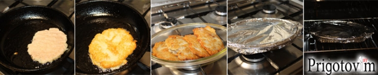 Процесс приготовления драников с мясом шаг 6