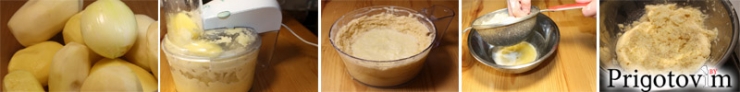 Приготовление картофельной массы шаг 2